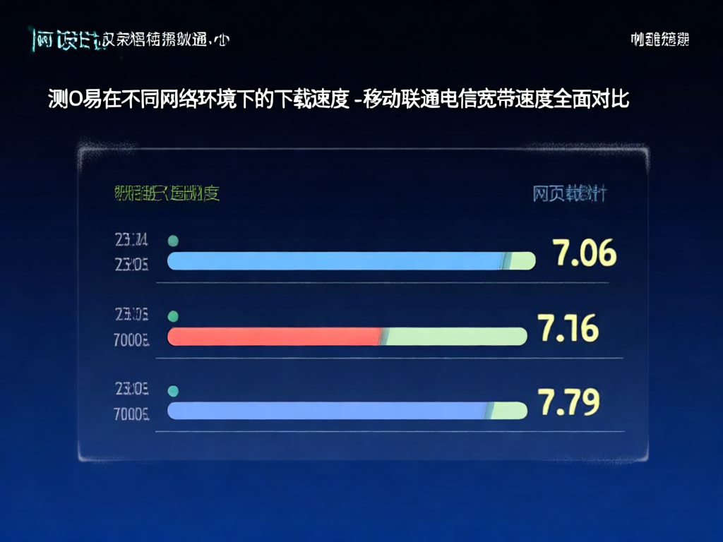 O易下载速度测试结果图表